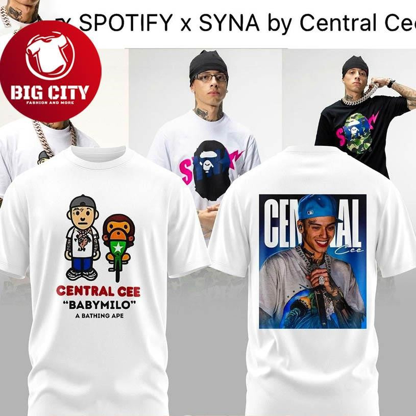 Bape x Spotify x Syna Two Sided Shirt