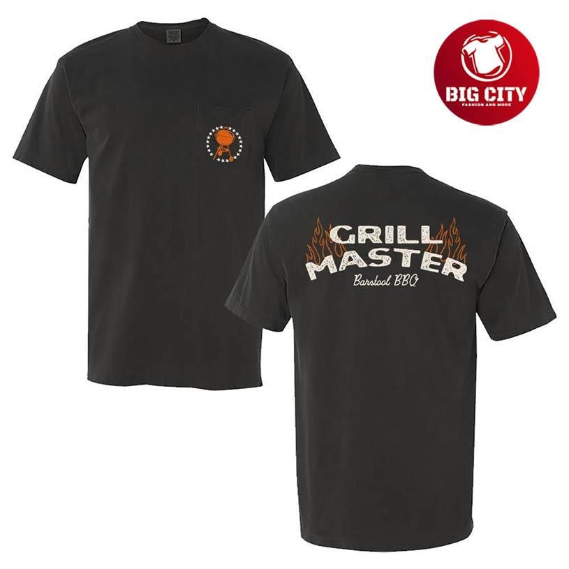 Barstool BBQ Pocket Two Sided Shirt