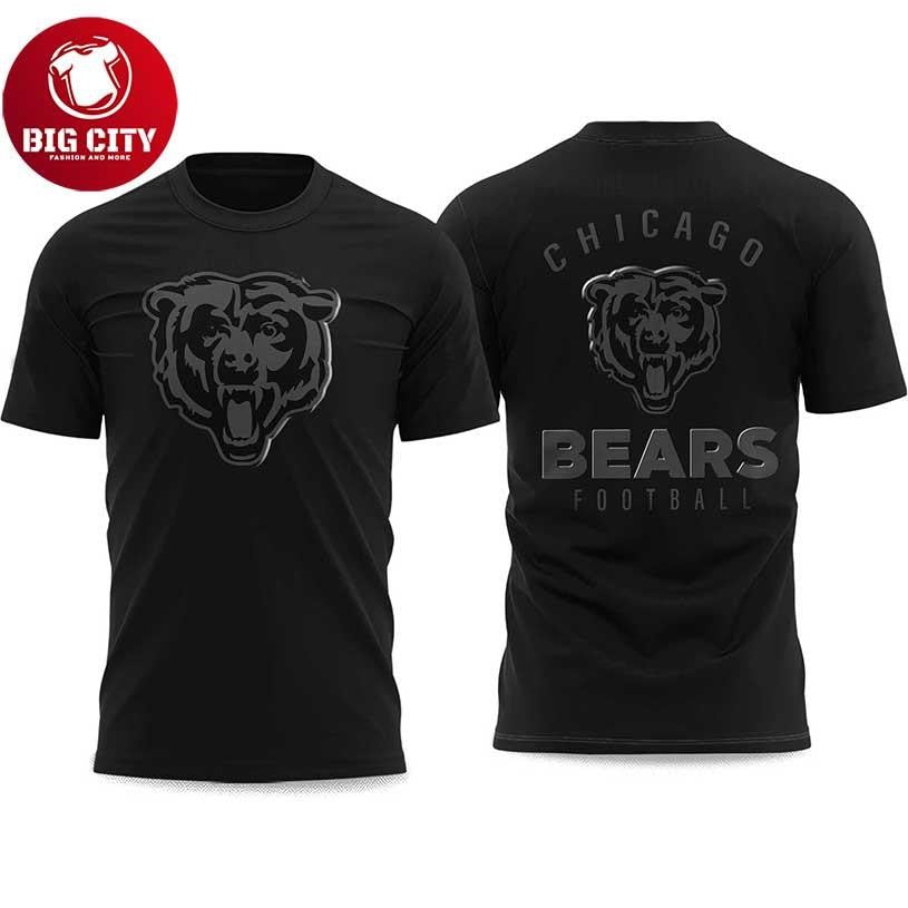 Bears Back In Black 2025 Two Sided Shirt