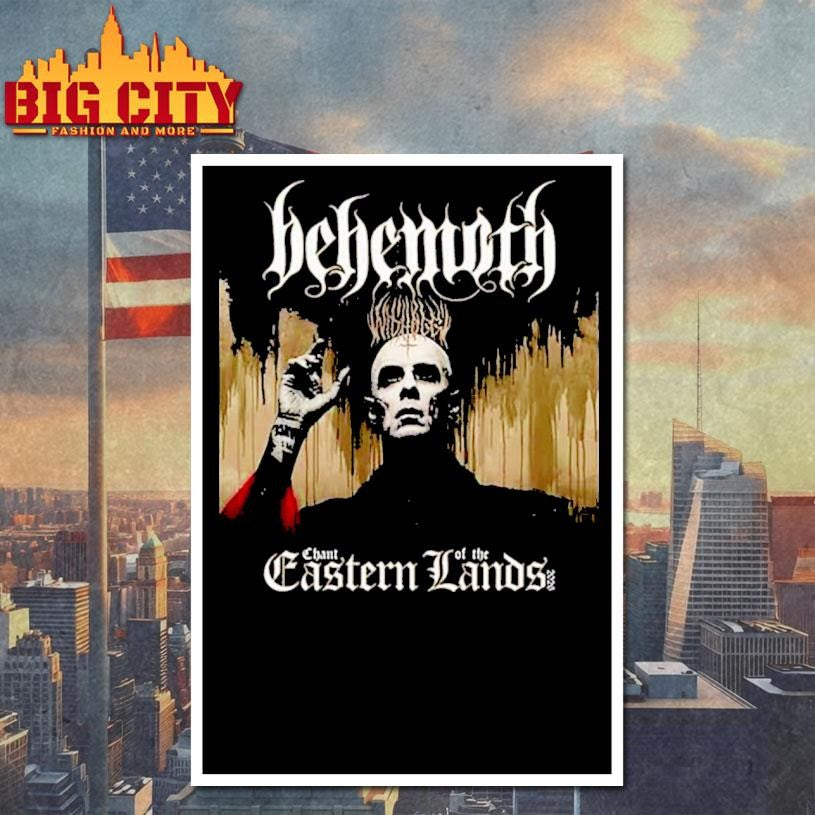 Behemoth Chant Of The Eastern Lands Tour 2026 Shirt