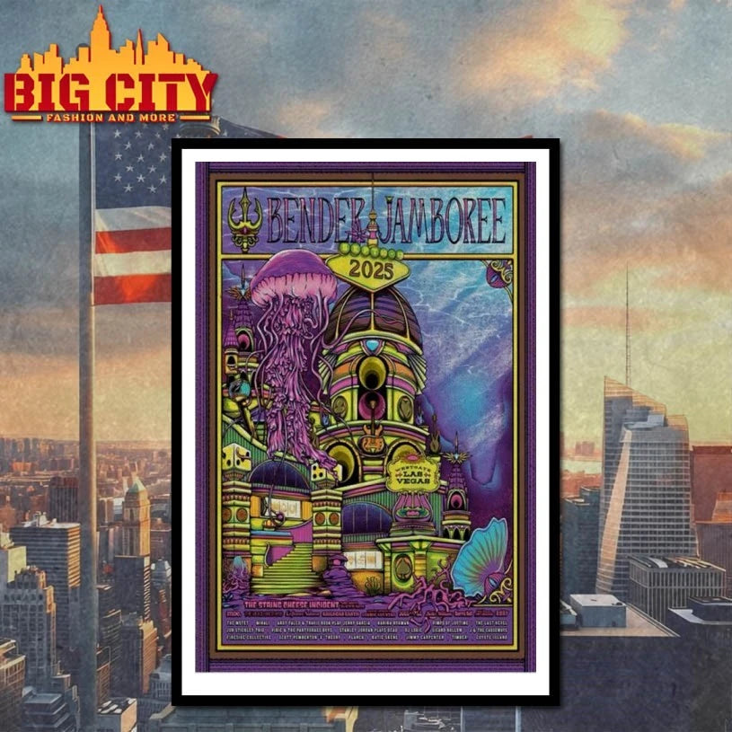 Bender Jamboree Sept 10-13 2025 Poster Las Vegas Poster shirt