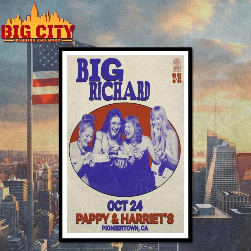 Big Richard Live Show Pioneertown Poster Shirt