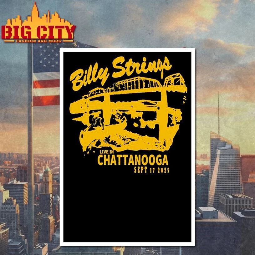 Billy Strings Chattanooga 09 17 2025 shirt
