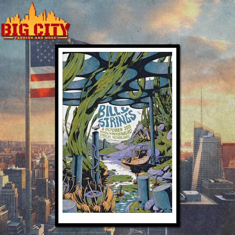 Billy Strings Oct 8 2025 TivoliVredenburg Utrecht NL Poster shirt