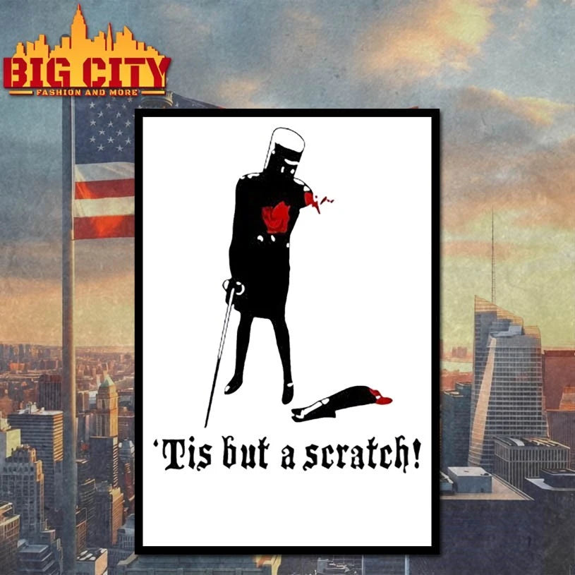 Black Knight Monty Python Tis But A Scratch Meme shirt