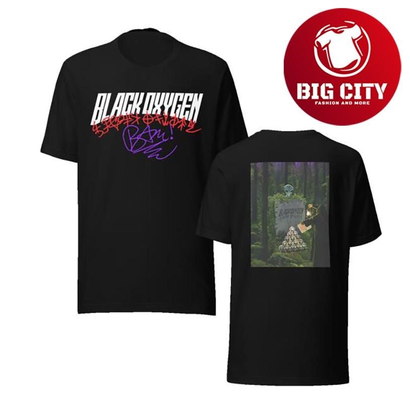 Black Oxygen Bam Margera X Black Oxygen Strigoi Two Sided Shirt