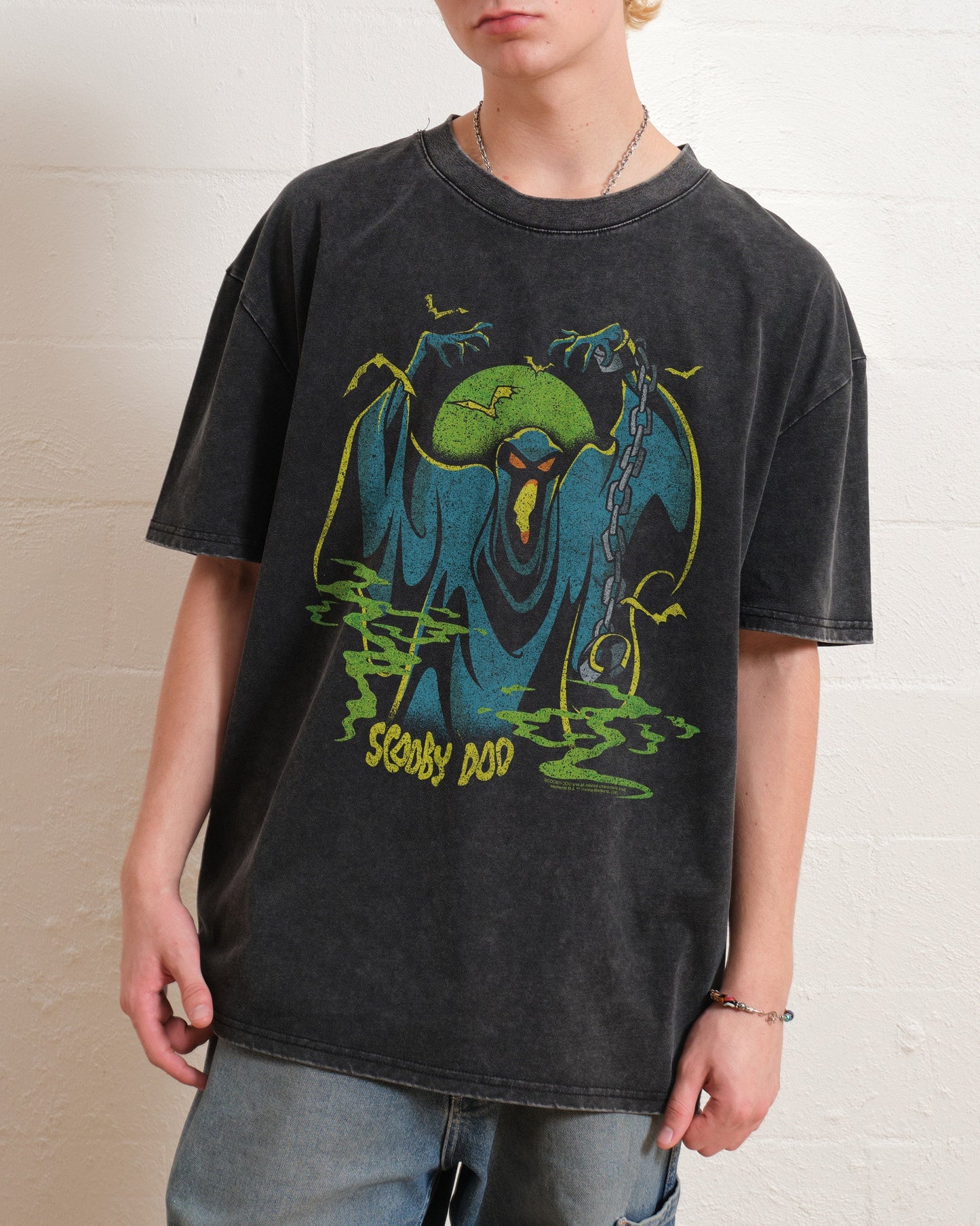 Scooby-Doo Green Ghost Oversized Tee