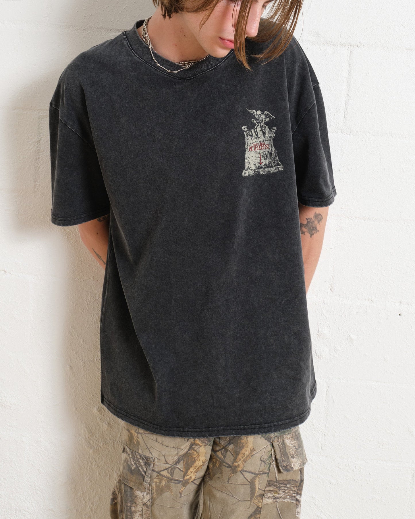 Beetlejuice Grave Oversized Tee