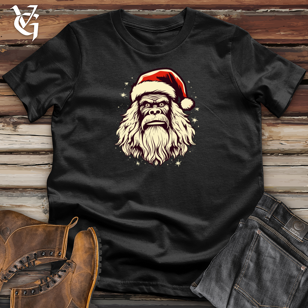 Retro Santa Sasquatch Softstyle Tee