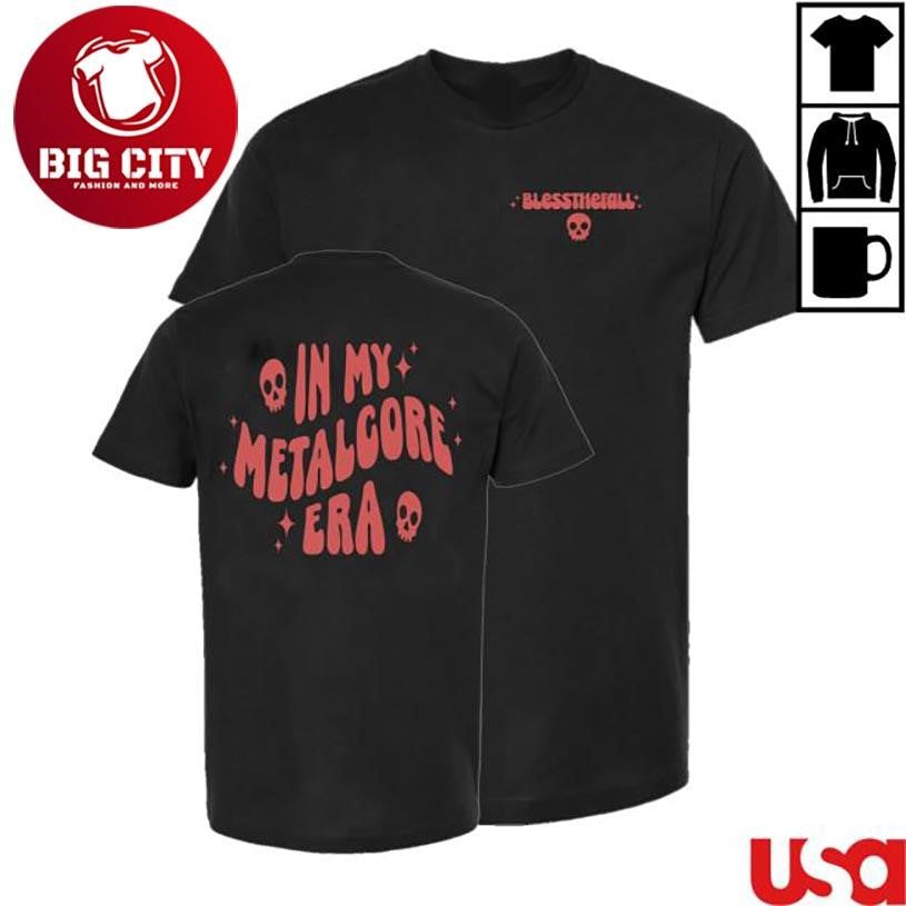 Blessthefall Metalcore Era Two Sided Shirt