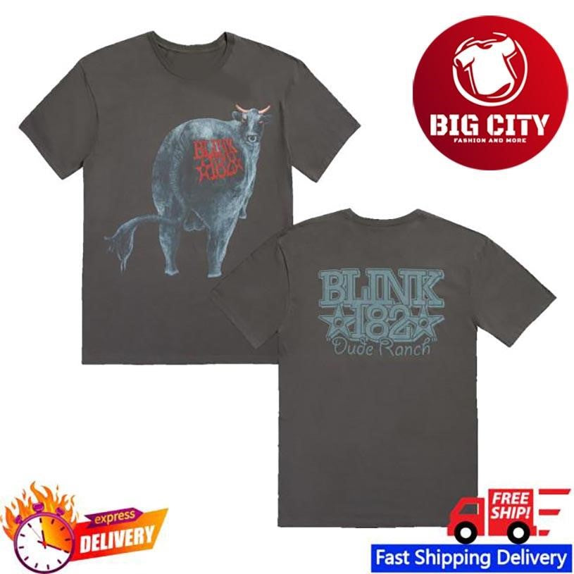 Blink 182 Merch Store Dude Ranch Two Sided Shirt