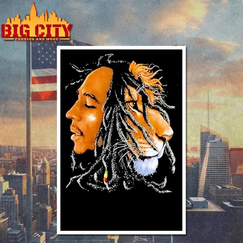 Bob Marley Lion Vintage Shirt