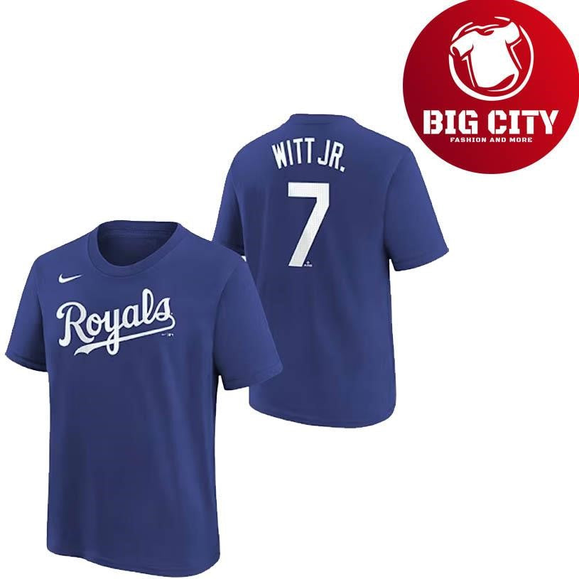 Bobby Witt Jr Kansas City Royals Youth Two Sided Shirt