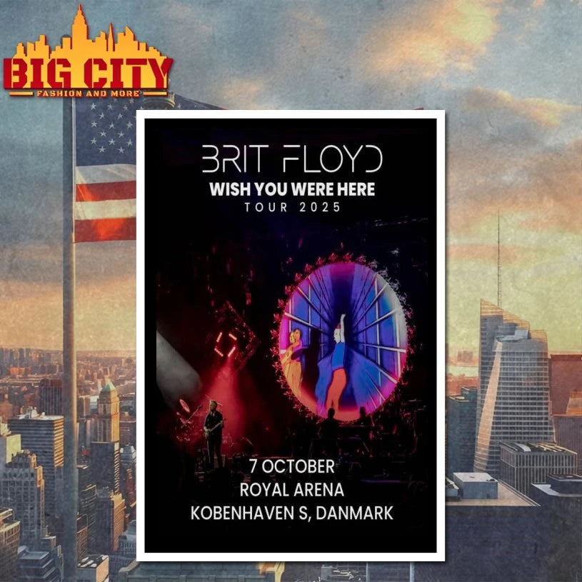Brit Floyd Royal Arena Kobenhaven Danmark Poster Shirt