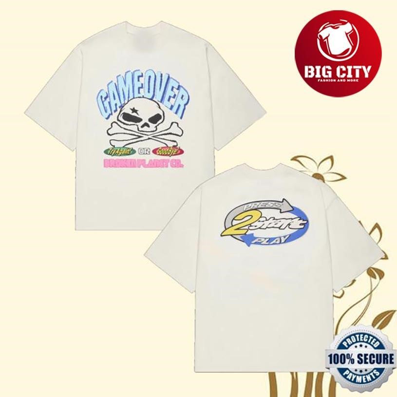 Broken Planet Game Over 2025 Two Sided Shirt