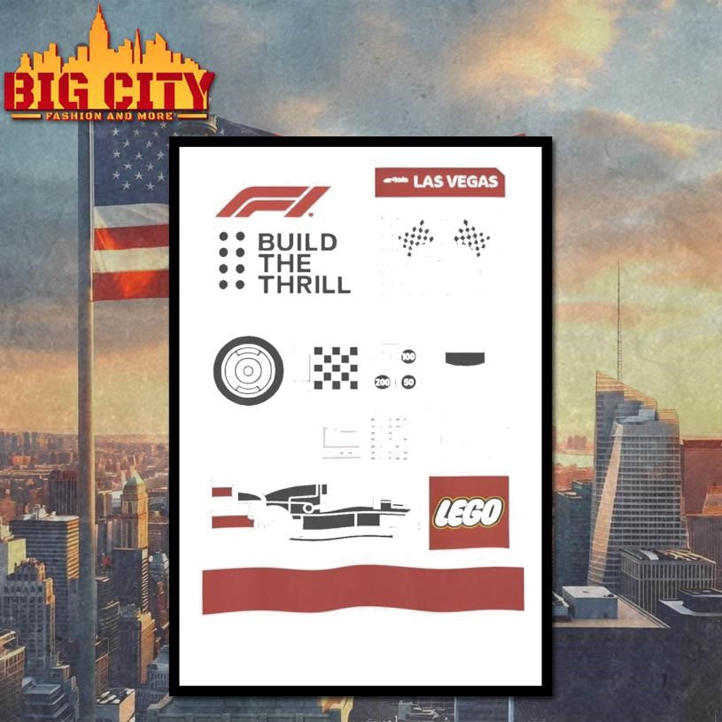 Build The Thrill Las Vegas LEGO Shirt
