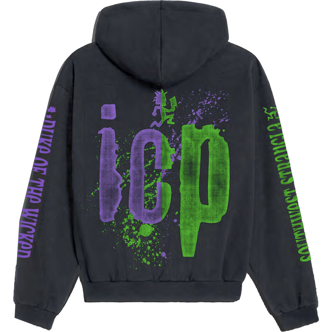 "Running With Axes" Zip Hoodie