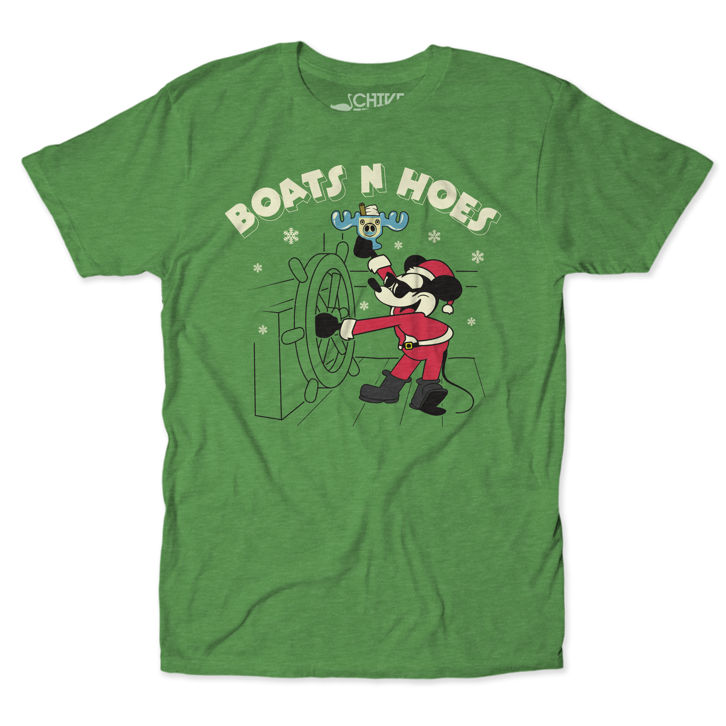 Boats N Hoes Christmas Edition Unisex Tee