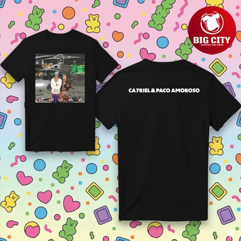 Ca7riel & Paco Amoroso Top Of The Hills Boxy Two Sided Shirt