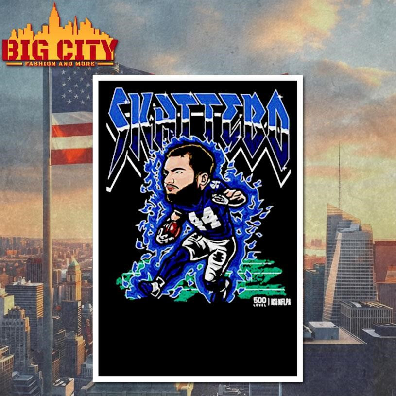 Cam Skattebo New York G Fire Shirt