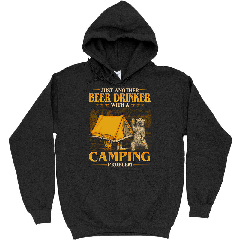 Camping Beer Drinker Problems T-Shirt GEC207
