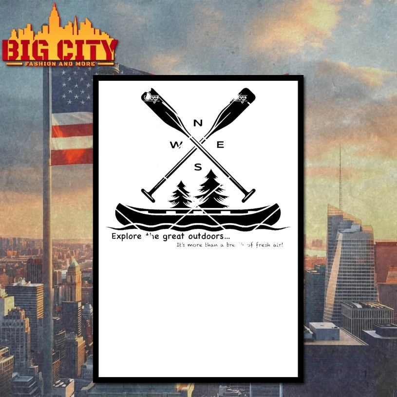 Canoe Paddles North South East West shirt