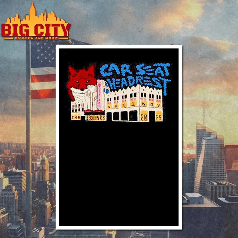 Car Seat Headrest Nov 1 2025 The Fox Theater Oakland CA shirt