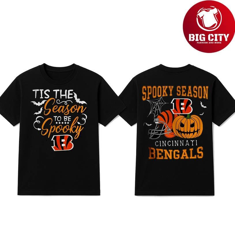 Carolina Panthers Halloween Spooky Season Two Sided Shirt