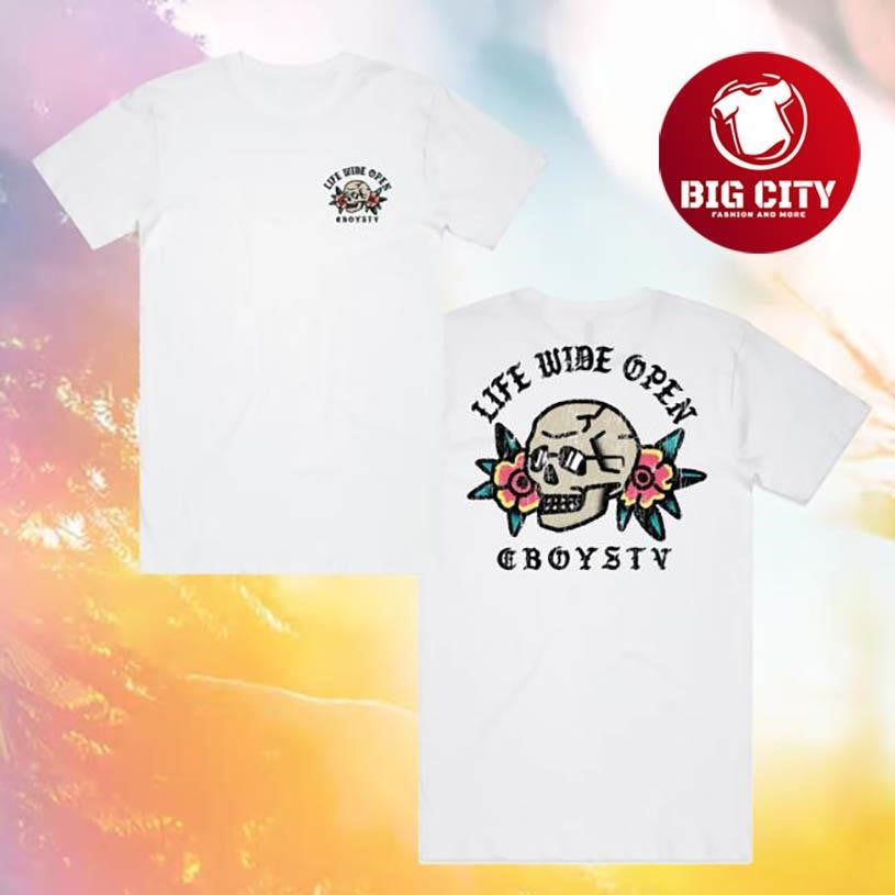 Cboystv Skully Two Sided Shirt