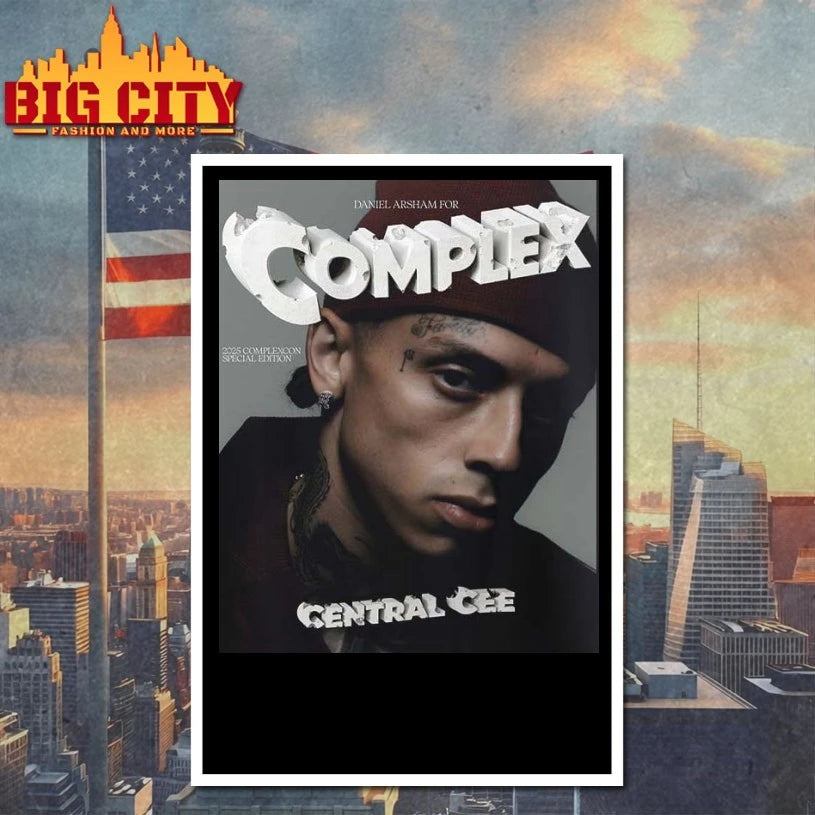 Central Cee Graces The Cover Of Complex Cover Star 2025 Shirt
