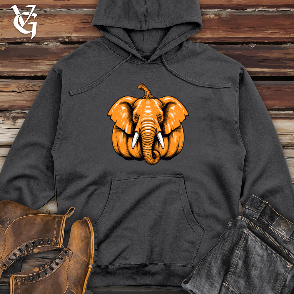 Pachyderm Pumpkin Midweight Hooded Sweatshirt