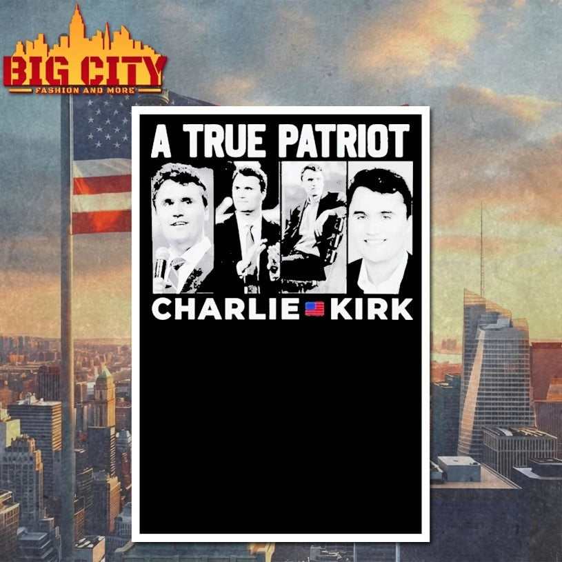 Charlie Kirk A true patriot Charlie Kirk shirt