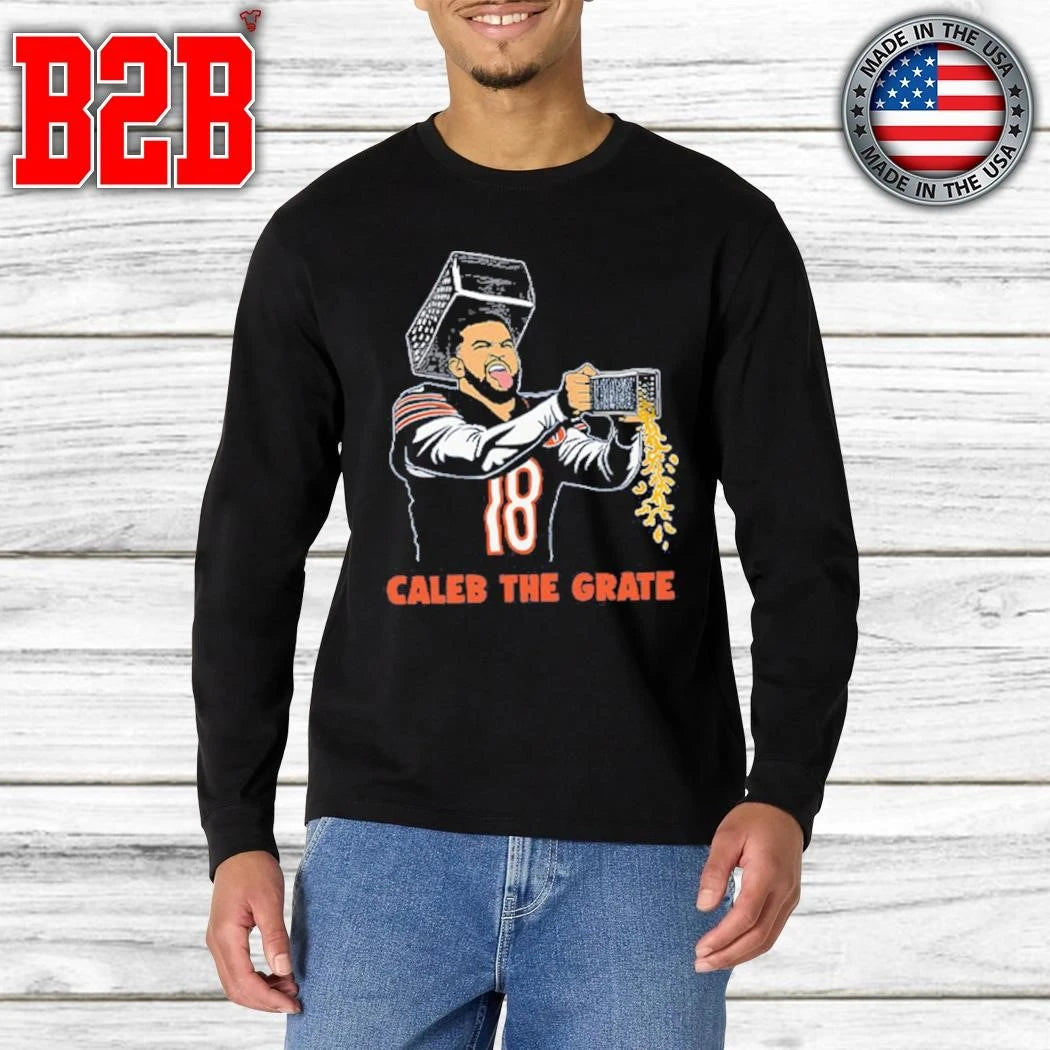 Chicago Football Caleb Cheese Grater Caleb The Grate Shirt
