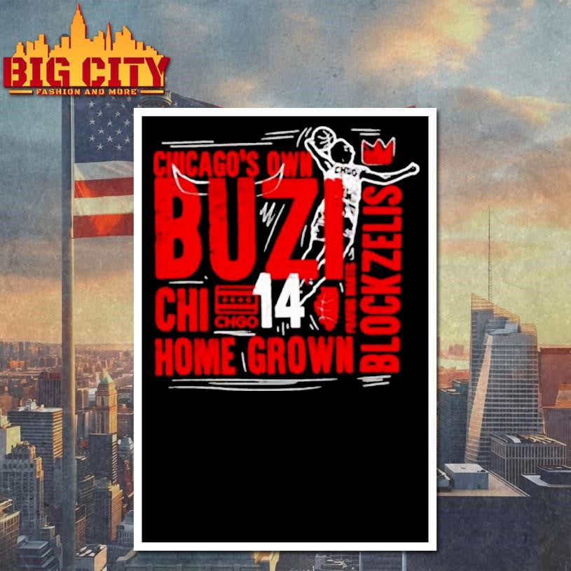 Chicago’s Own Buzi CHGO Homegrown Basketball shirt