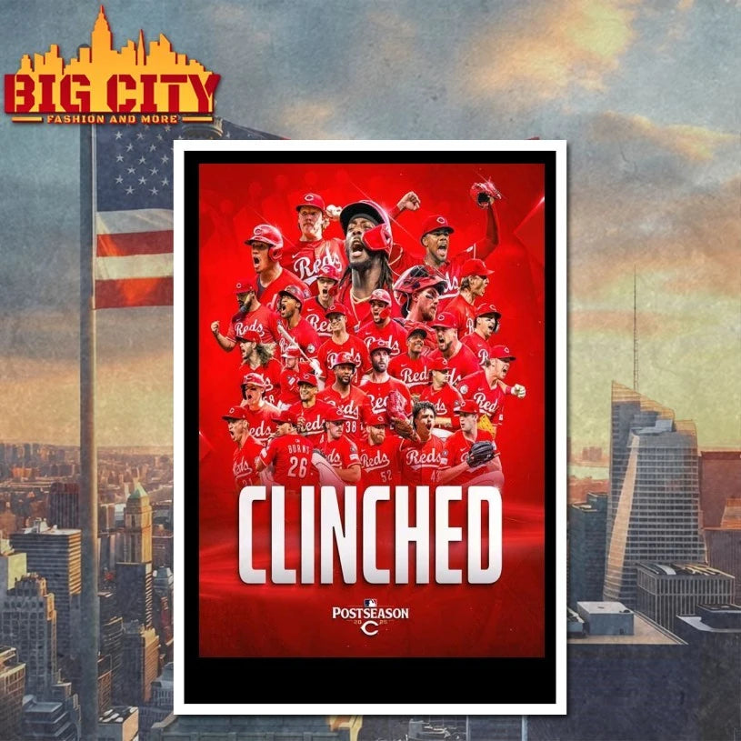 Cincinnati Reds Will Advance To The MLB AL Playoff Division Postseason Finals 2025 poster Shirt