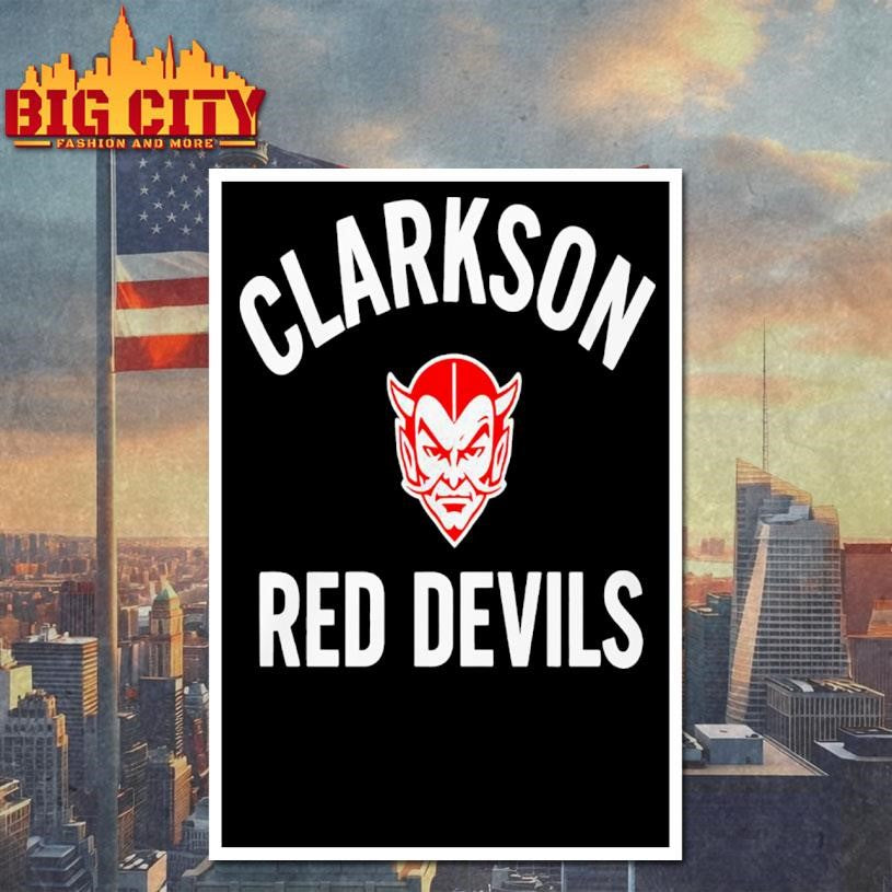 Clarkson Red Devils Logo Shirt