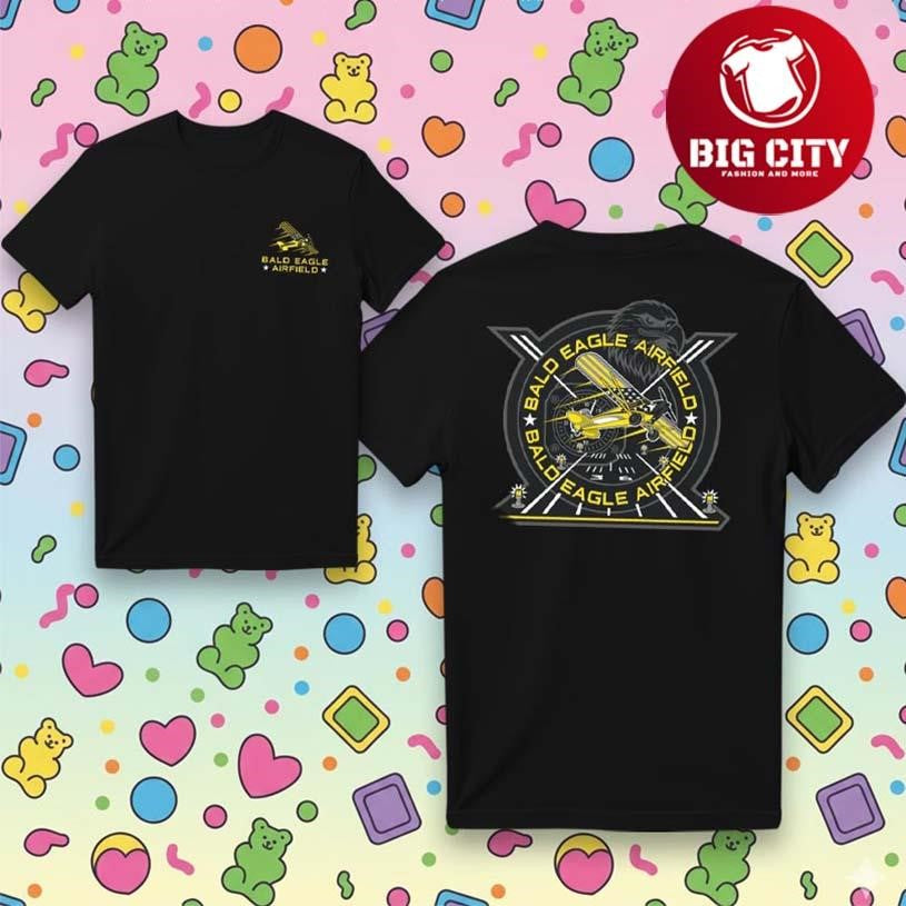 Cleetus Mcfarland Bald Eagle Airfield 2025 Two Sided Shirt