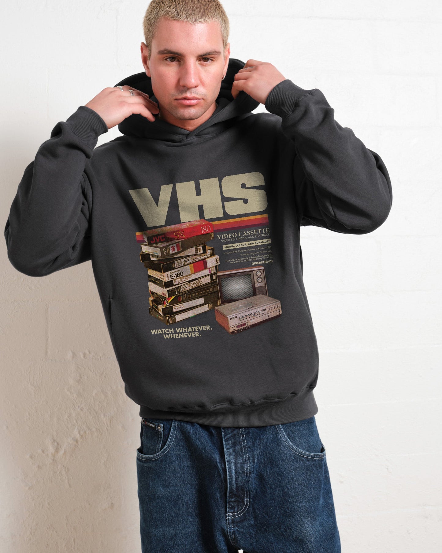 Vintage VHS Tapes Hoodie