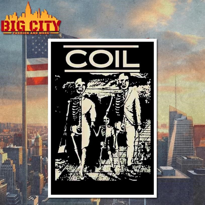 Coil Band Music Retro Shirt