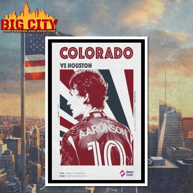 Colorado Rapids Vs Houston Rockets Sept 13 2025 Regular Season Poster shirt