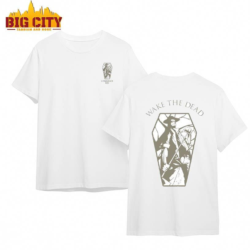 Comeback Kid WTD Coffin Man Two Sided Shirt