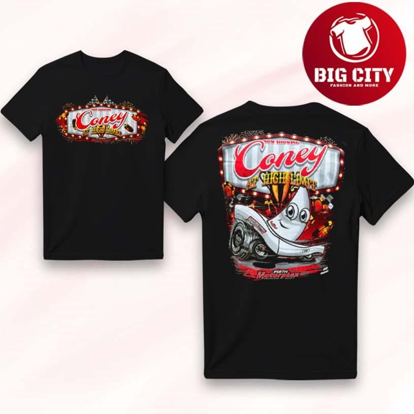 Coney x Perth Motorplex New Two Sided Shirt