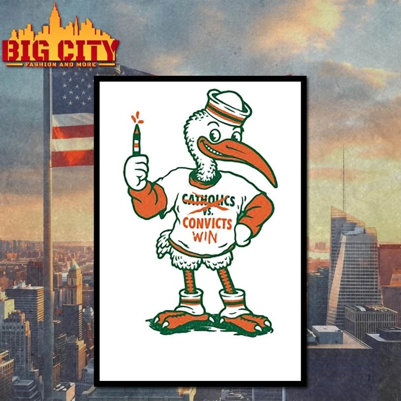 Convicts Win Catholics 2025 Logo Shirt