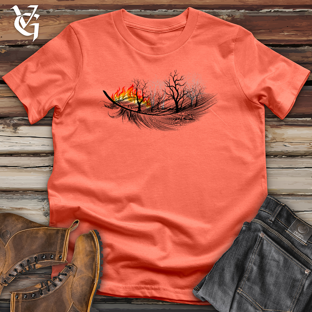 Feathered the Flames Cotton Tee