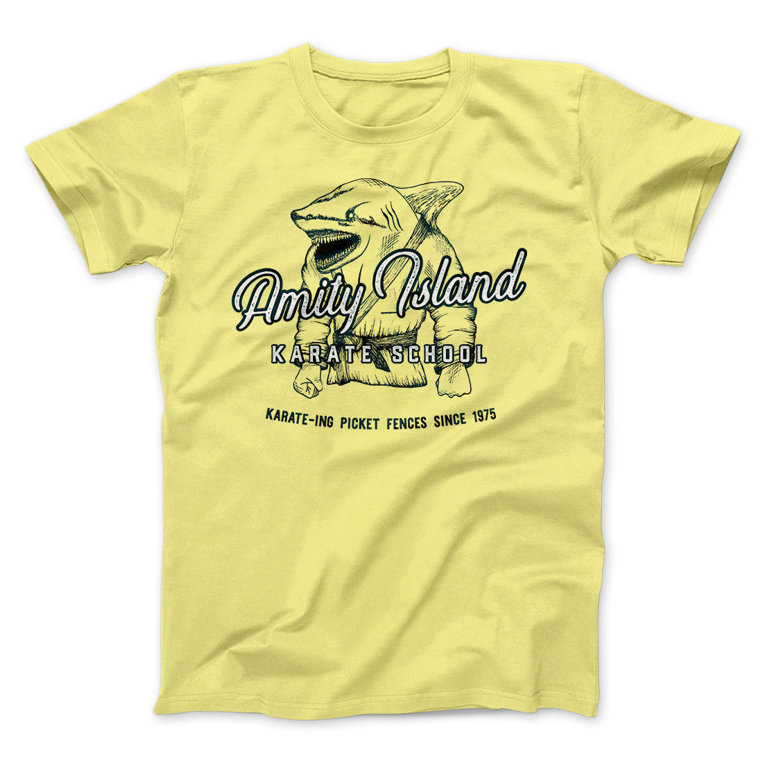 Amity Island Karate School Funny Movie Men/Unisex T-Shirt