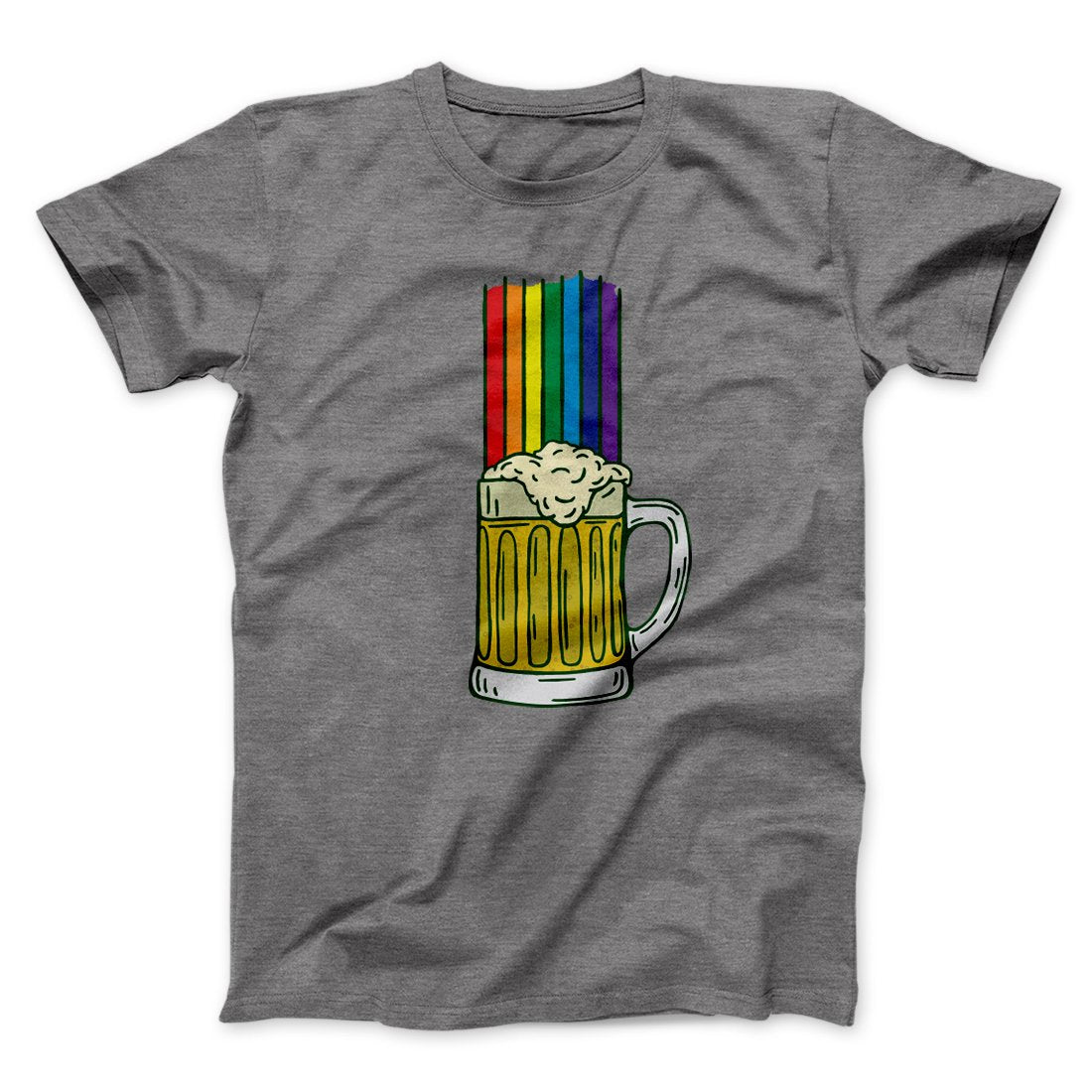 Beer Rainbow Men/Unisex T-Shirt