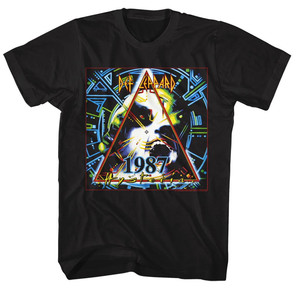 DEF LEPPARD Eye-Catching T-Shirt, World Tour 1987