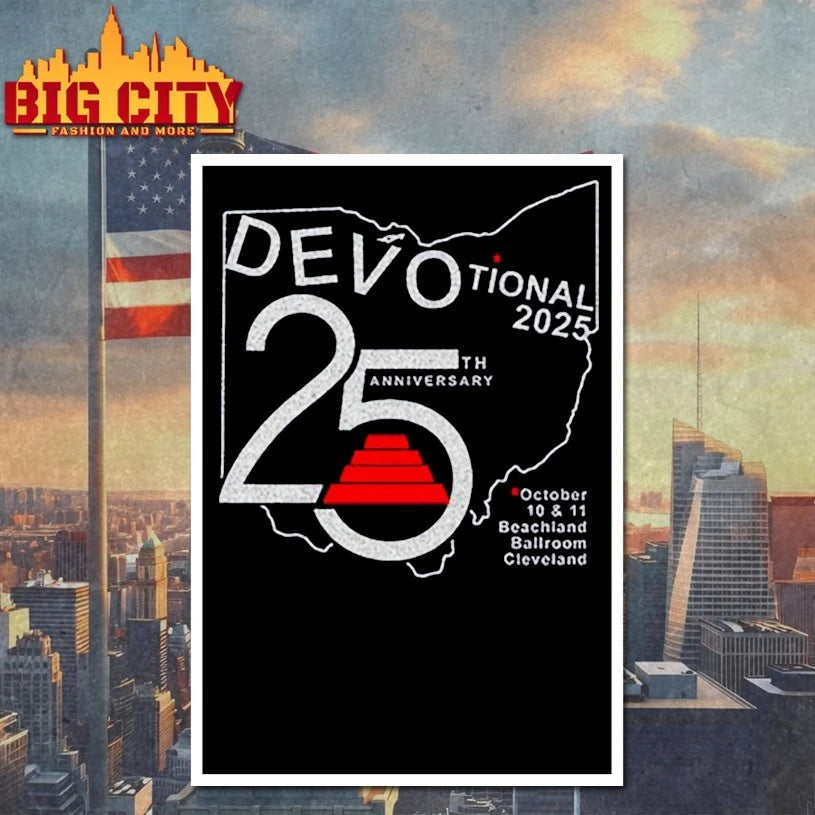 DEVO Tour Cleveland, Ohio Oct 10 & 11, 2025 shirt