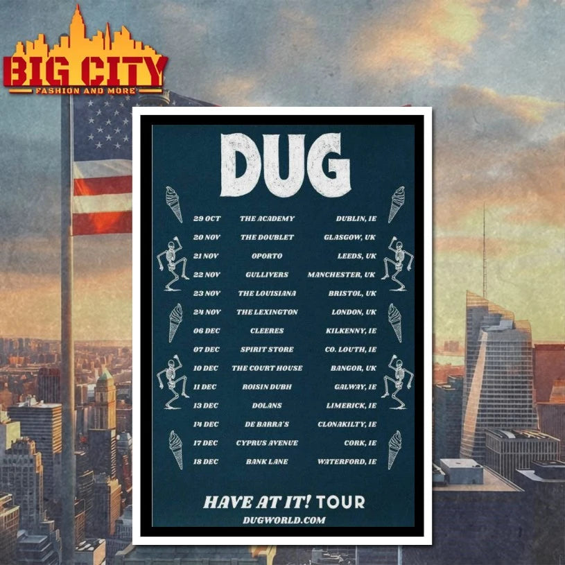 DUG Nov 20 2025 Glasgow, UK Poster shirt