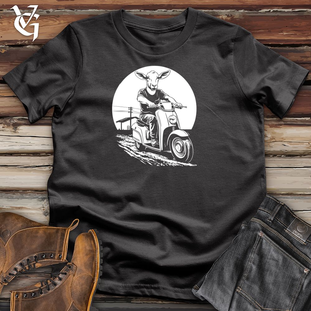Retro Scootin Livestock Cotton Tee